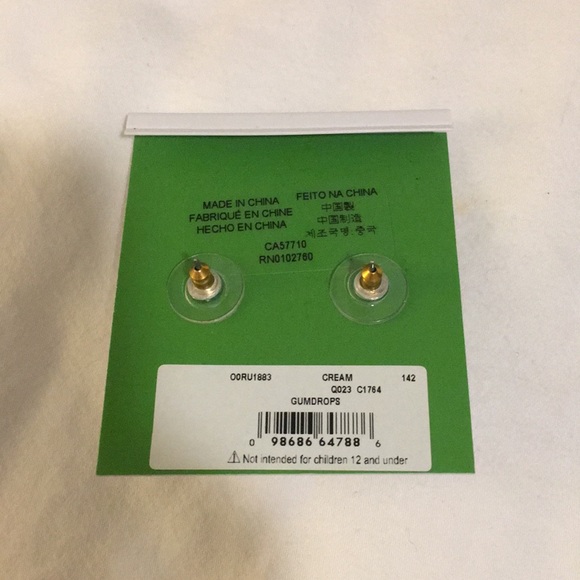 Kate Spade Pearl Earrings - Picture 3 of 3